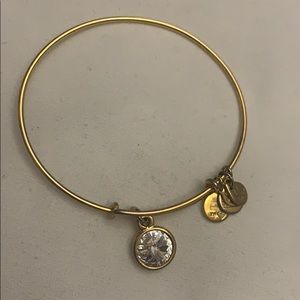 April birthstone Alex and ani bracelet